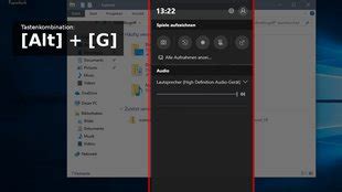 screenaufnahme|Windows 11/10: Integrierten Screen